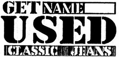 GET NAME USED CLASSIC JEANS