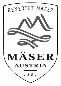 BENEDIKT MÄSER M MÄSER AUSTRIA 1884