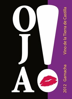 OJA! 2012 GARNACHA VINO DE LA TIERRA DE CASTILLA