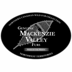 NORTHERN CANADIAN WILD FUR COLLECTION GENUINE MACKENZIE VALLEY FURS PRIDE OF THE NORTH NORTHWEST TERRITORIES