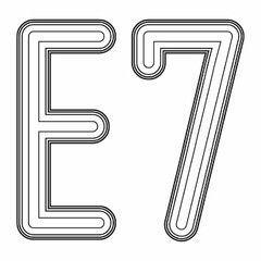 E7