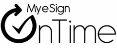 MY ESIGN ON TIME