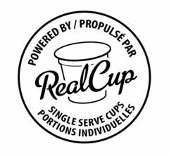 POWERED BY/ PROPULSÉ PAR REAL CUP SINGLE SERVE CUPS PORTIONS INDIVIDUELLES