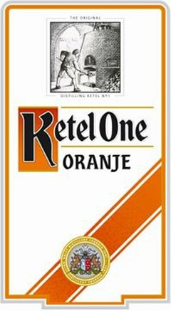 KETEL ONE ORANJE THE ORIGINAL 1 DISTILLING NOLET DISTILLERY FOUNDED 1691