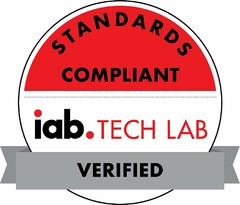 IAB. TECH LAB STANDARDS COMPLIANT VERIFIED