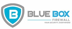 B BLUE BOX FIREWALL YOUR SECURITY. EVERYWHERE
