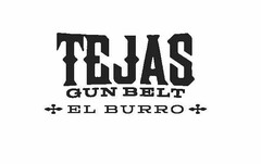 TEJAS GUN BELT EL BURRO