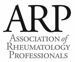 ARP ASSOCIATION OF RHEUMATOLOGY PROFESSIONALS