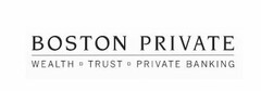 BOSTON PRIVATE WEALTH TRUST PRIVATE BANKING