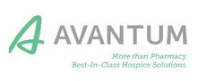 A AVANTUM. MORE THAN PHARMACY. BEST-IN-CLASS HOSPICE SOLUTIONS.