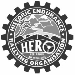 HERO HISTORIC ENDURANCE RALLYING ORGANISATION PER ARDUA AD INFINITUM