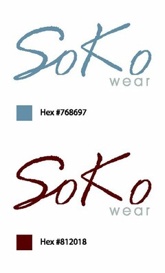 SOKO WEAR HEX #768697 SOKO WEAR HEX #812018