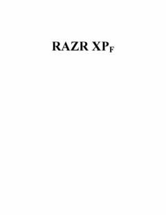 RAZR XPF