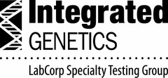 INTEGRATED GENETICS LABCORP SPECIALTY TESTING GROUP