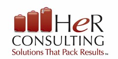 HER CONSULTING SOLUTIONS THAT PACK RESULTS