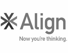 ALIGN NOW YOU'RE THINKING.