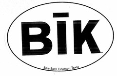 BIK BIKE BARN HOUSTON TEXAS