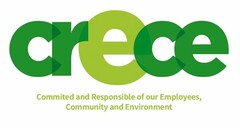 CRECE COMMITTED AND RESPONSIBLE OF OUR EMPLOYEES, COMMUNITY AND ENVIRONMENT