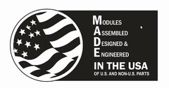 MODULES ASSEMBLED DESIGNED & ENGINEERED IN THE USA OF U.S AND NON-U.S. PARTS