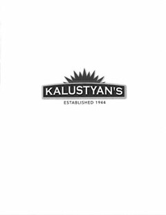 KALUSTYAN'S ESTABLISHED 1944