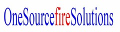 ONESOURCEFIRESOLUTIONS