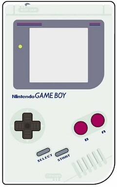 NINTENDO GAME BOY SELECT START A B