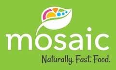 MOSAIC NATURALLY. FAST. FOOD.