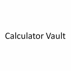 CALCULATOR VAULT