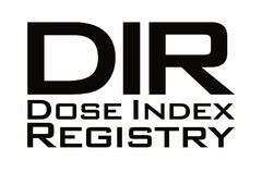 DIR DOSE INDEX REGISTRY