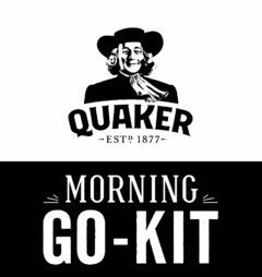 QUAKER -ESTD- 1877 MORNING GO-KIT