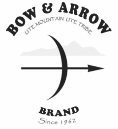 BOW & ARROW UTE MOUNTAIN UTE TRIBE BRAND SINCE 1962