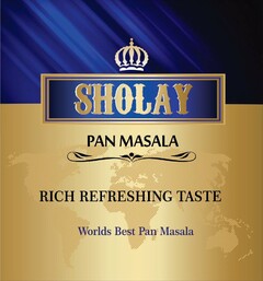 SHOLAY PAN MASALA RICH REFRESHING TASTEWORLDS BEST PAN MASALA