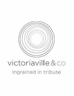 VICTORIAVILLE & CO INGRAINED IN TRIBUTE