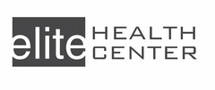 ELITE HEALTH CENTER