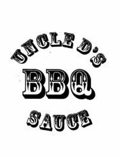 UNCLE D'S BBQ SAUCE