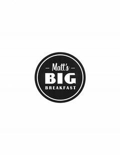 - MATT'S - BIG BREAKFAST