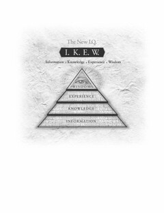 THE NEW I.Q. I.K.E.W. INFORMATION. KNOWLEDGE. EXPERIENCE. WISDOM WISDOM EXPERIENCE KNOWLEDGE INFORMATION