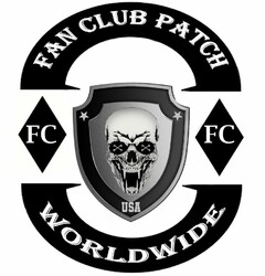 FAN CLUB PATCH FC USA FC WORLDWIDE