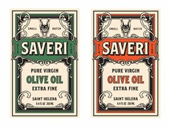 SMALL BATCH OLIO SAVERI FINO PURE VIRGIN OIL EXTRA FINE SAINT HELENA 8.4 FL OZ 250 ML