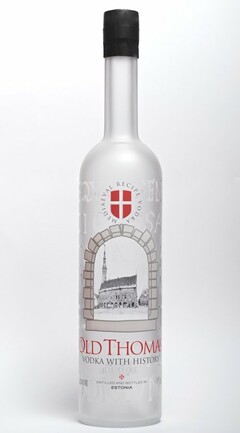 OLD THOMAS VODKA VODKA WITH HISTORY MEDIAEVAL RECIPE VODKA DELUXE Q EM I SA M