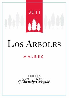 2011 LOS ARBOLES MALBEC BODEGA NAVARRO CORREAS