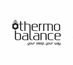 THERMOBALANCE YOUR SLEEP. YOUR WAY.