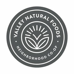 V VALLEY NATURAL FOODS · NEIGHBORHOOD CO-OP ·