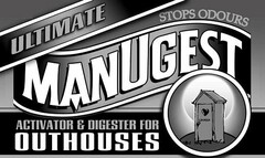 ULTIMATE STOPS ODOURS MANUGEST ACTIVATOR & DIGESTER FOR OUTHOUSES