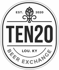 TEN20 EST. 2020 LOU. KY