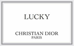 LUCKY CHRISTIAN DIOR PARIS