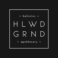 · HOLISTICS · HLWD GRND · APOTHECARY ·