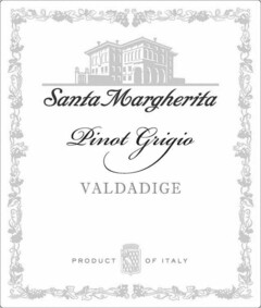 SANTA MARGHERITA PINOT GRIGIO VALDADIGEPRODUCT OF ITALY