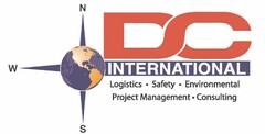 DC INTERNATIONAL N W S LOGISTICS · SAFETY · ENVIRONMENTAL PROJECT MANAGEMENT · CONSULTING