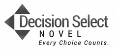 DECISION SELECT NOVEL EVERY CHOICE COUNTS.
